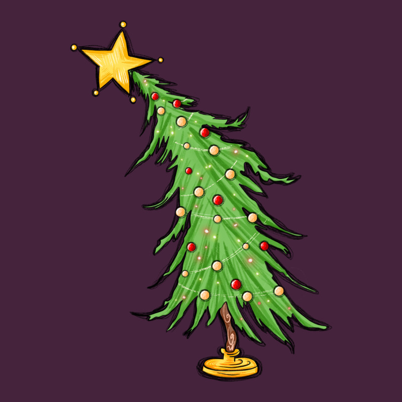Trendy Christmas Tree Premium Tee by MaliasSmallBusiness | Teevron