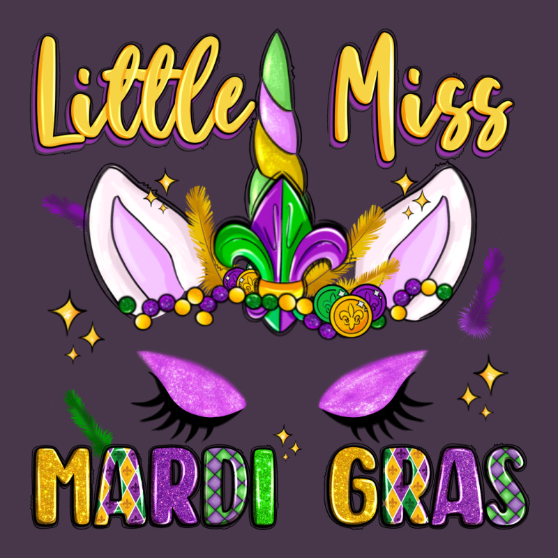 Little Miss Mardi Gras Heavyweight Hoodie by LillyAllenDesigns | Teevron