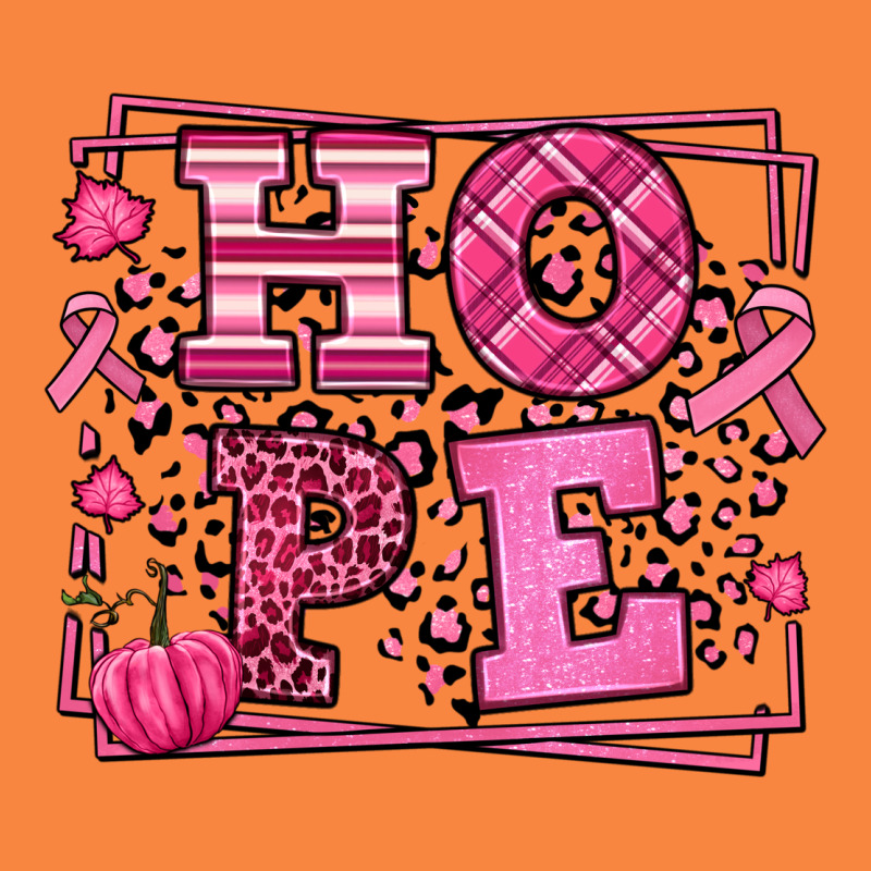 Hope Breast Cancer Awareness Fall Premium Sweatshirt by LillyAllenDesigns | Teevron