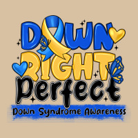 Down Right Perfect Down Syndrome Awareness Heavyweight Hoodie | Teevron