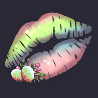 Pastel Color Easter Lips Vintage Tee | Teevron