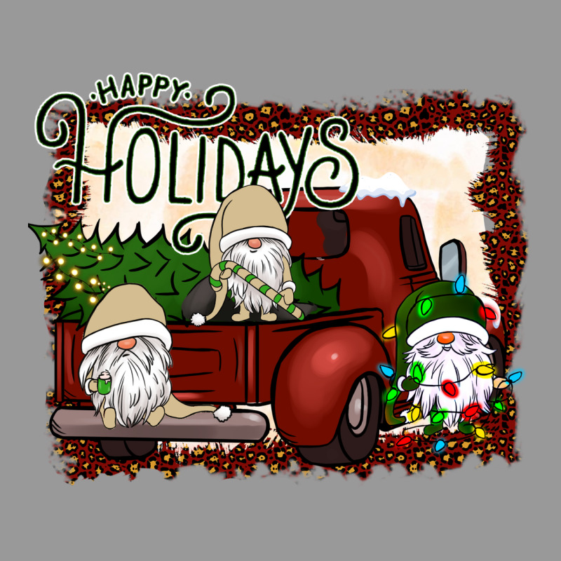 Happy Holidays Gnomes Christmas Truck Vintage Hoodie by Bettercallsaul | Teevron