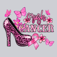 Crush Cancer With High Heels Cancer Awareness Heavyweight Sweatshirt | Teevron