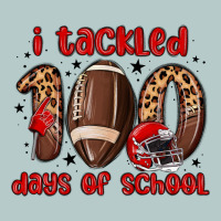 I Tackled 100 Days Of School Heavy Core Tee | Teevron