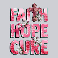 Faith Hope Cure Breast Cancer Heavyweight Sweatshirt | Teevron