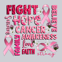 Cancer Awareness Fight Believe Hope Survive Heavyweight Sweatshirt | Teevron