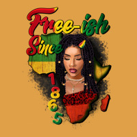 Free-ish Since 1865 Black Woman Premium Hoodie | Teevron