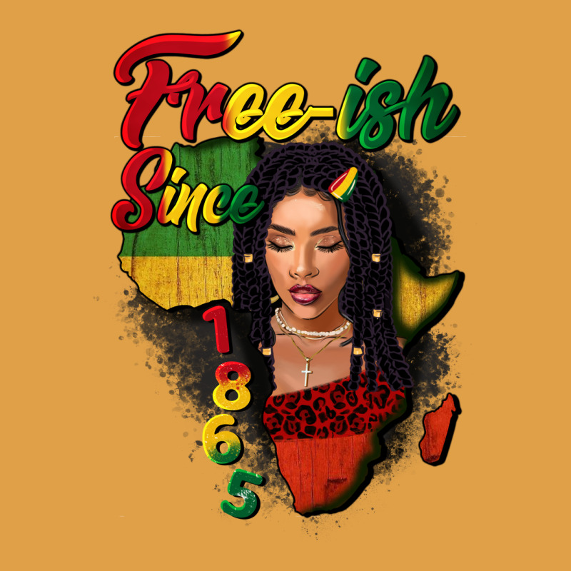 Free-ish Since 1865 Black Woman Premium Hoodie by FaDigitalArtStudio | Teevron