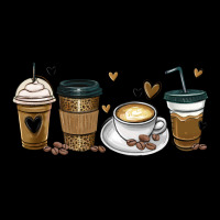 Coffee Latte Coffee Cups Premium Tee | Teevron