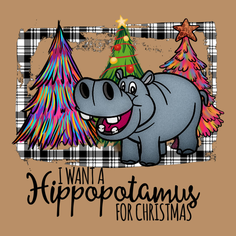 I Want Hippopotamus For Christmas Vintage Hoodie by Bettercallsaul | Teevron