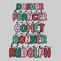 Dasher Dancer Prancer Vixer Comet Cupid Donner Bli Premium Tee | Teevron