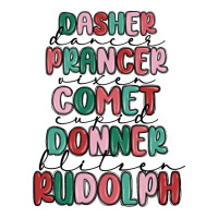 dasher dancer prancer vixer comet cupid donner bli | Teevron