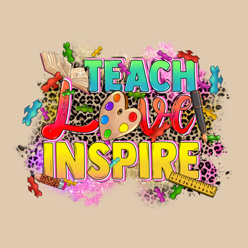 Teach Love Inspire Heavyweight Sweatshirt by CowGirlArtShop | Teevron