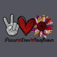 Peace Love Sunflower Vintage Hoodie | Teevron
