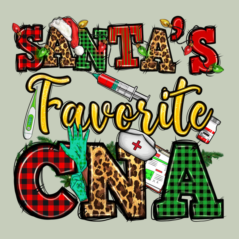 Santas Favorite Cna Christmas Ladies Tee by NancyCooperArtShop | Teevron