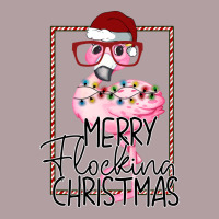 Merryy Flocking Christmas Flamingo Vintage Hoodie | Teevron