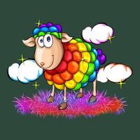 Rainbow Sheep Pride Zipper Hoodie | Teevron