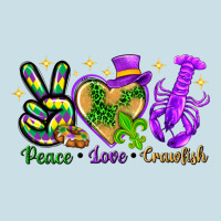 Peace Love Crawfish Ladies Tee | Teevron