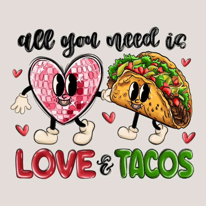 All You Need Is Love And Tacos Heavy Core Tee by MaliasSmallBusiness | Teevron