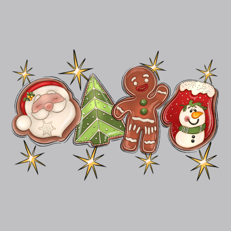 Christmas Gingerbread Cookies Long Sleeve Tee by texasbilliewilder | Teevron