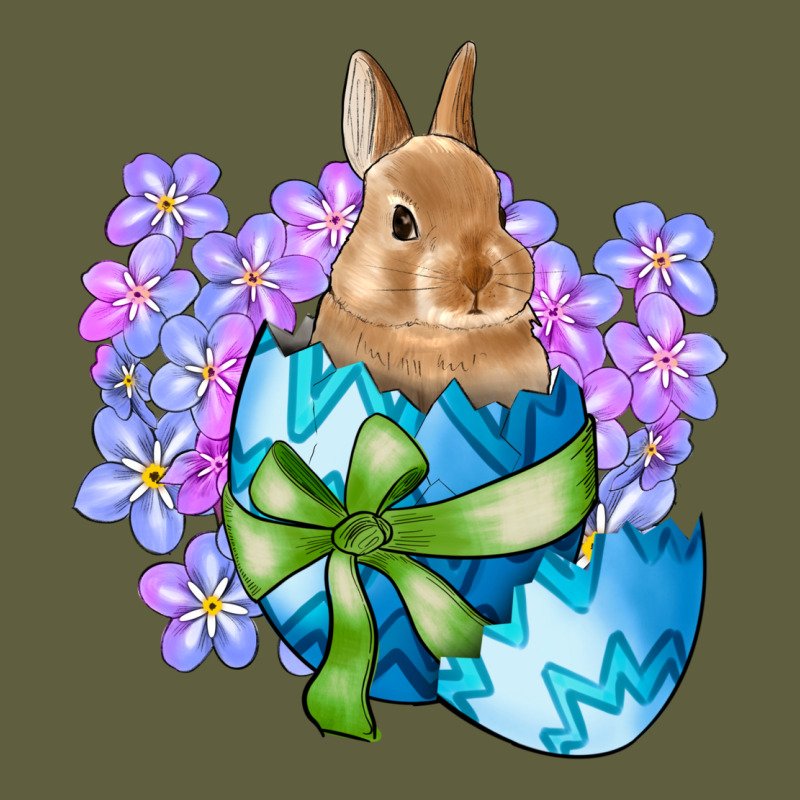 Easter Bunny Egg Flowers Vintage Tee by RanaPortraitStore | Teevron