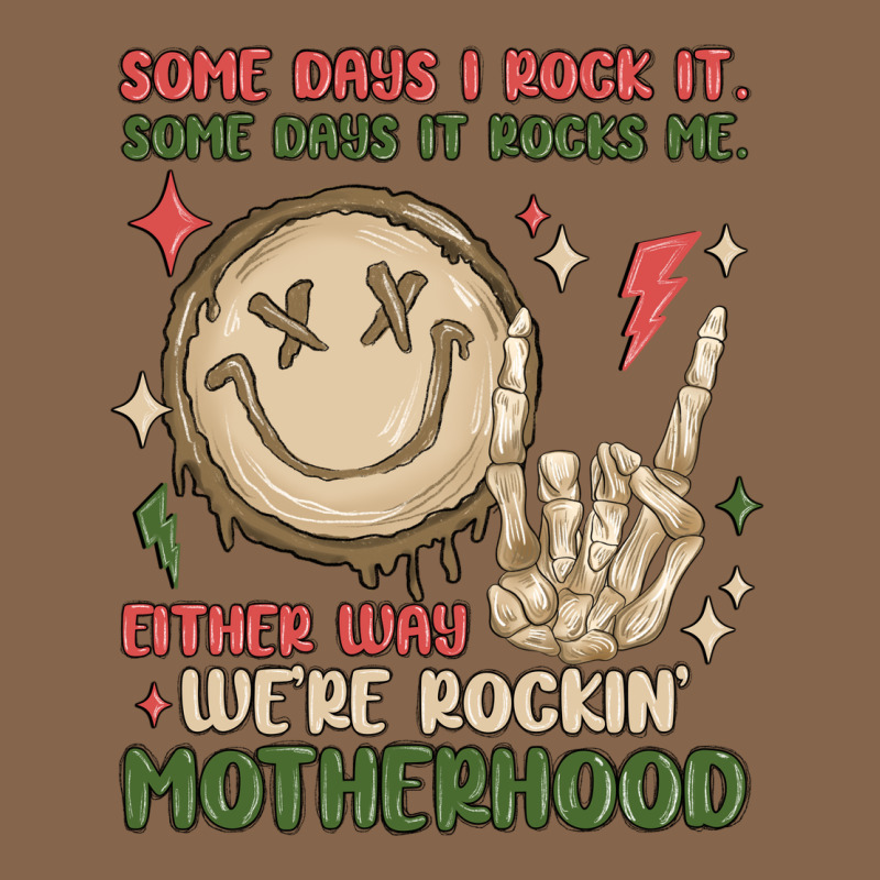 Some Days I Rock It Some Days It Rocks Me Either W Premium Tee by MaliasSmallBusiness | Teevron