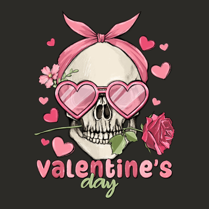 Valentine's Day Skull Heavy Core Tee by MaliasSmallBusiness | Teevron