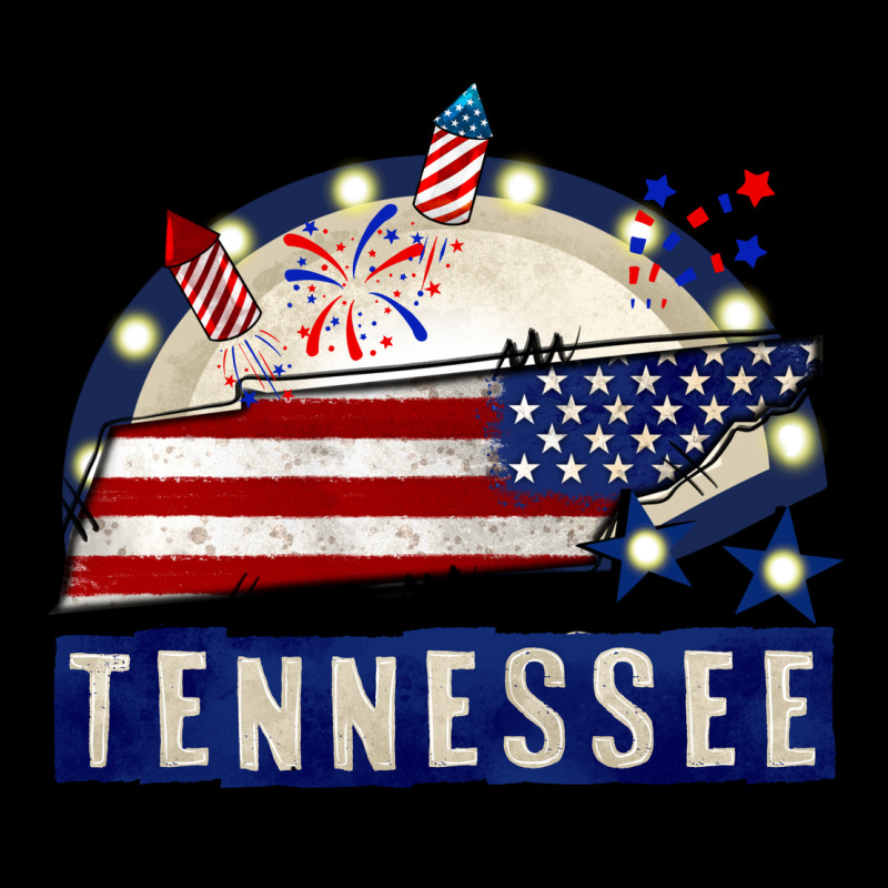Tennessee 4th Of July Heavyweight Sweatshirt by CowGirlArtShop | Teevron