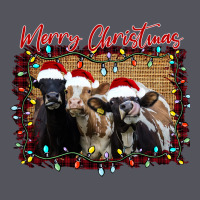 Merry Christmas Cows Vintage Hoodie | Teevron