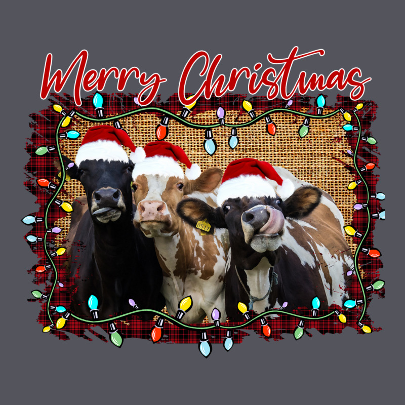 Merry Christmas Cows Vintage Hoodie by Bettercallsaul | Teevron