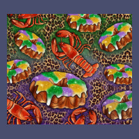 Mardi Gras King Cake And Crawfish Vintage Tee | Teevron