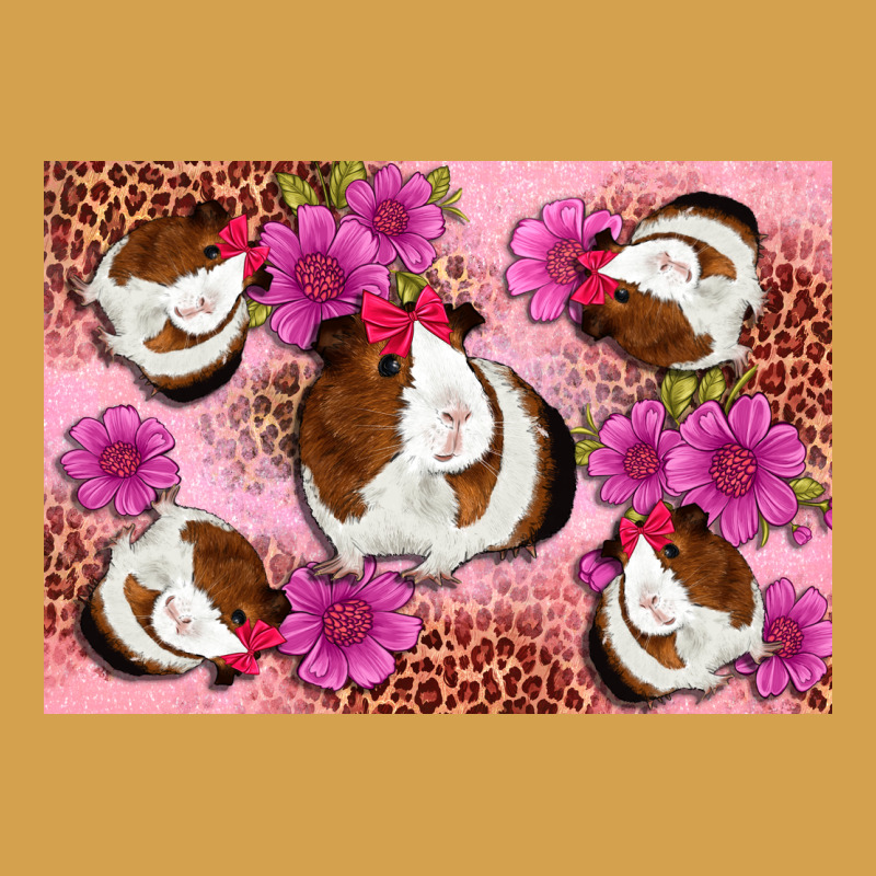 Guinea Pig Flowers Urban Hoodie by Artiststas | Teevron