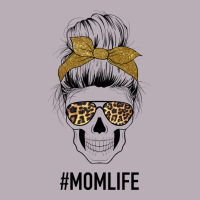 Glitter Patterned Leopard Mom Skull Vintage Tee | Teevron