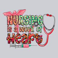 Nursing Is A Work Of Heart Heavyweight Sweatshirt | Teevron