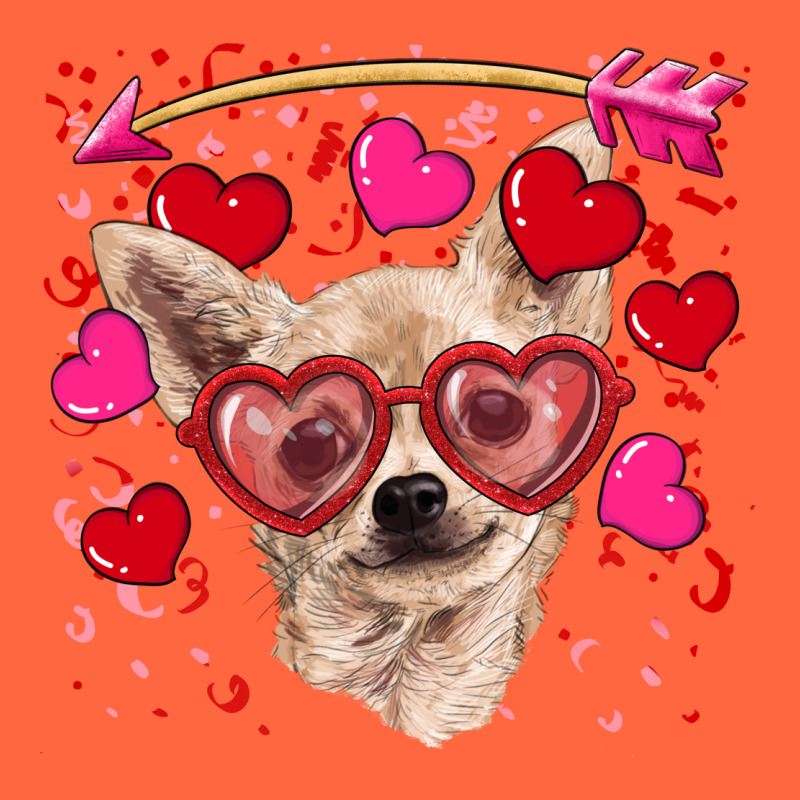 Valentine's Day  Chihuahua Premium Hoodie by RanaPortraitStore | Teevron