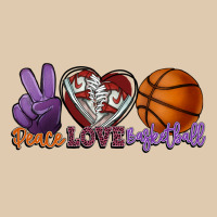 Peace Love Basketball Heavyweight Sweatshirt | Teevron