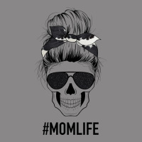 Black Glitter Cowhide Patterned Mom Skull Vintage Tee | Teevron