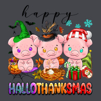 Happy Hallothanksmas Pigs Long Sleeve Tee | Teevron