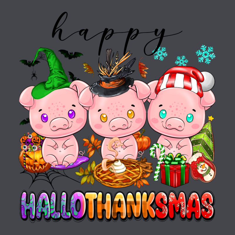Happy Hallothanksmas Pigs Long Sleeve Tee by texasbilliewilder | Teevron
