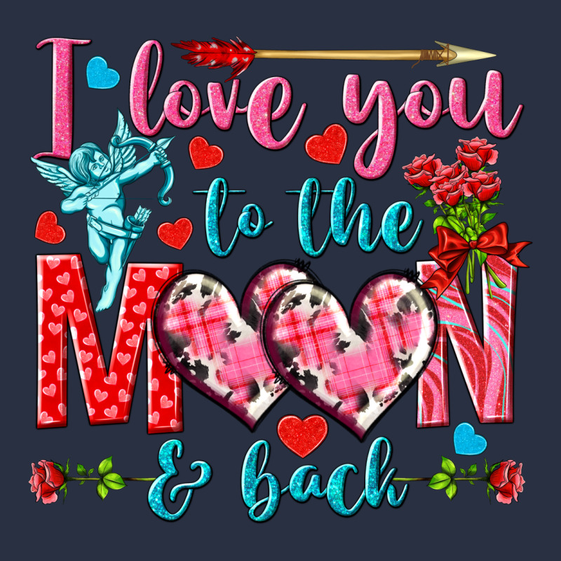 I Love You To The Moon And Back Valentine's Day Heavyweight Sweatshirt by HowdyJamesFarm | Teevron