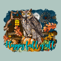 Happy Fall Y'all Owl Premium Sweatshirt | Teevron