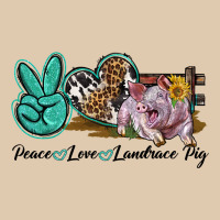 Peace Love Landrace Pig Classic Tee | Teevron