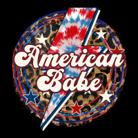 Western American Babe Patriotic Premium Sweatshirt | Teevron