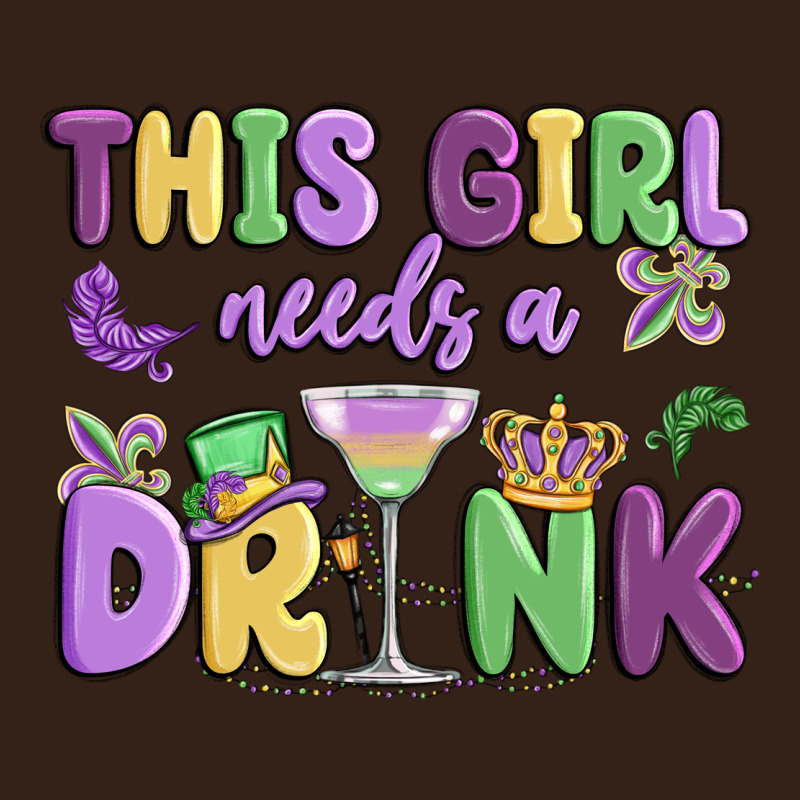 This Girl Needs A Drink Heavy Core Tee by MaliasSmallBusiness | Teevron