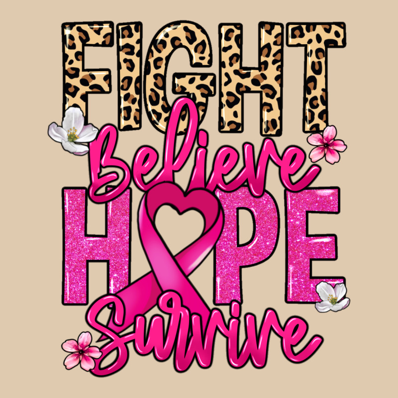 Fight Believe Hope Survive Cancer Awareness Heavyweight Sweatshirt by HowdyJamesFarm | Teevron