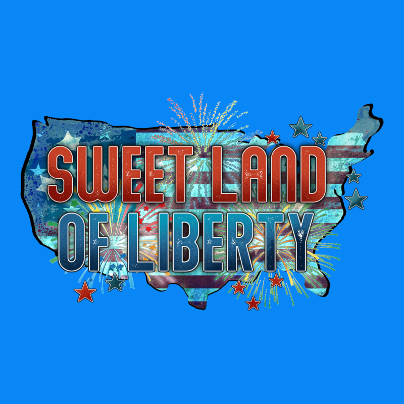 Sweet Land Of Liberty Zipper Hoodie by FaDigitalArtStudio | Teevron