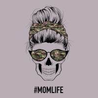 Feminine Camouflage Patterned Mom Skull Vintage Tee | Teevron