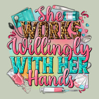 She Works Willingly With Her Hands Ladies Tee | Teevron