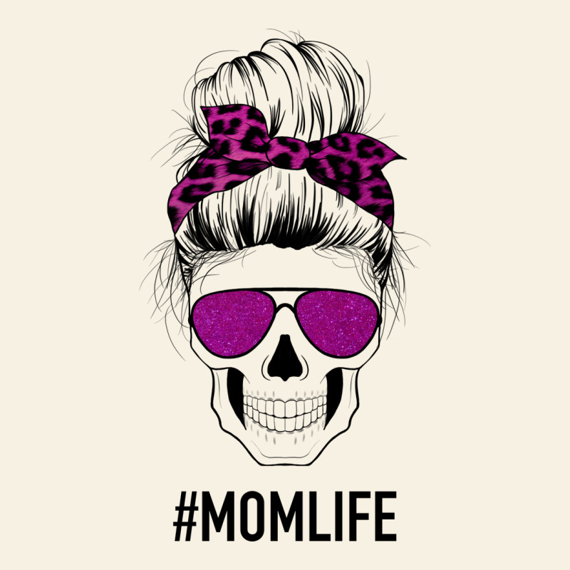 Purple Glitter, Leopard Patterned Mom Skull Vintage Tee by Bettercallsaul | Teevron