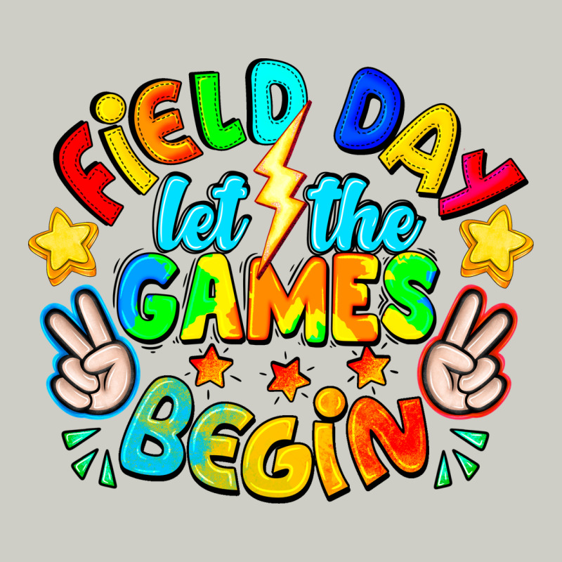 Field Day Let The Games Begin Heavyweight Hoodie by CowhideDigitalArt | Teevron